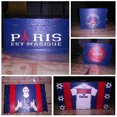 Boîte de rangement PSG
