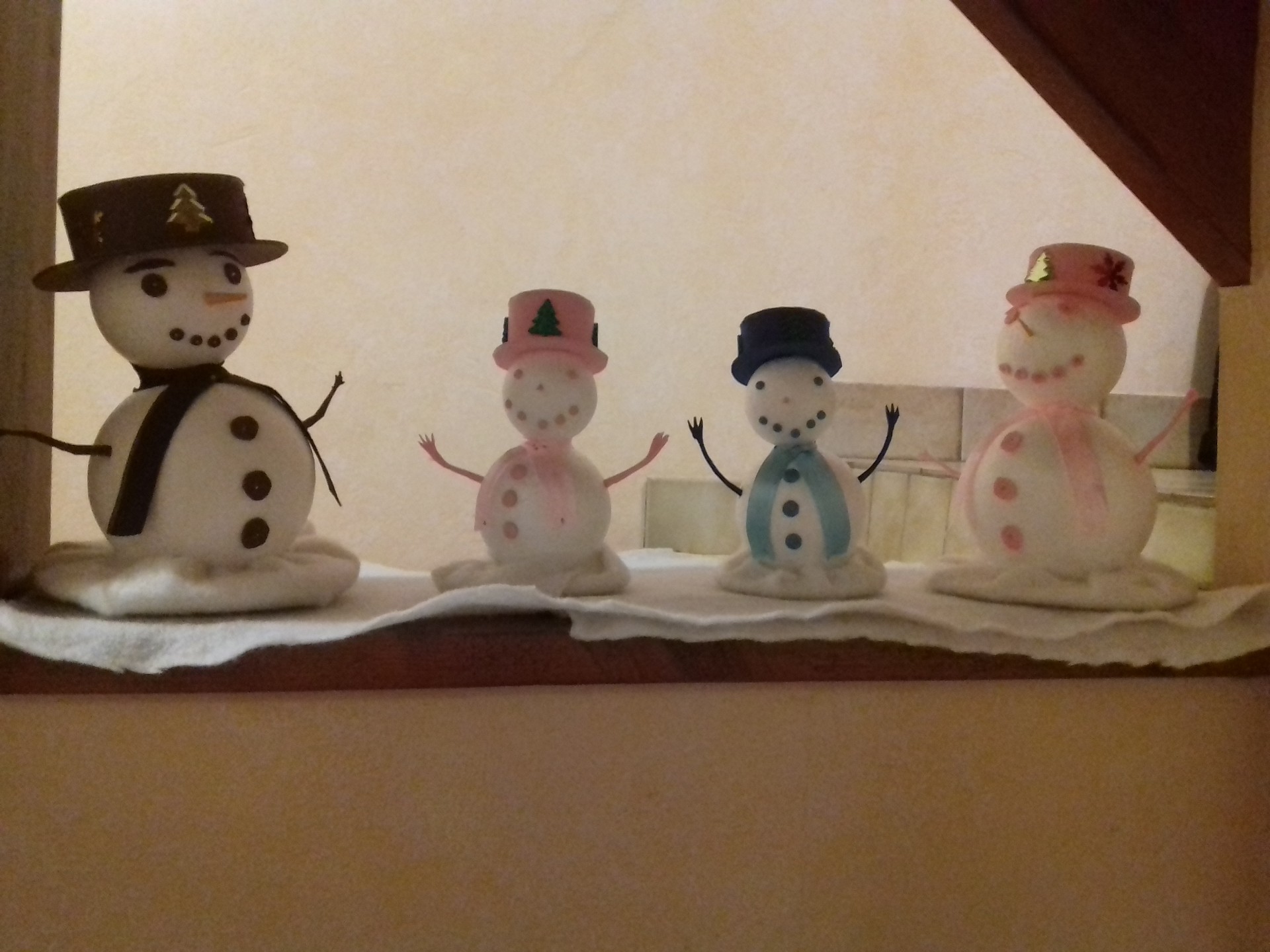Famille Bonhomme de neige