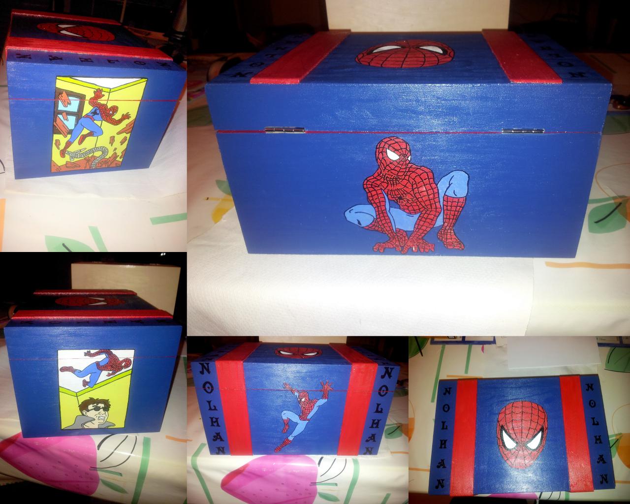 Boîte de rangement Spiderman 3ème version