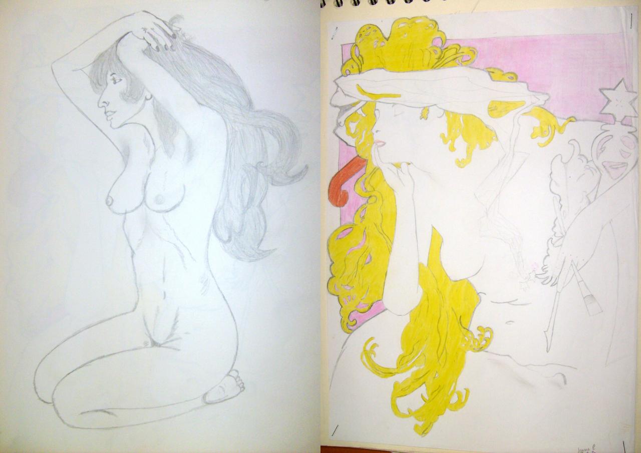 Nu n° 2 et 3