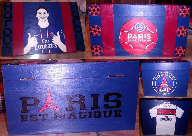 Boîte de rangement PSG 2eme version