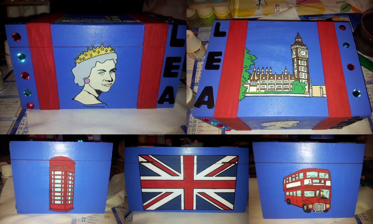Boîte de rangement Angleterre