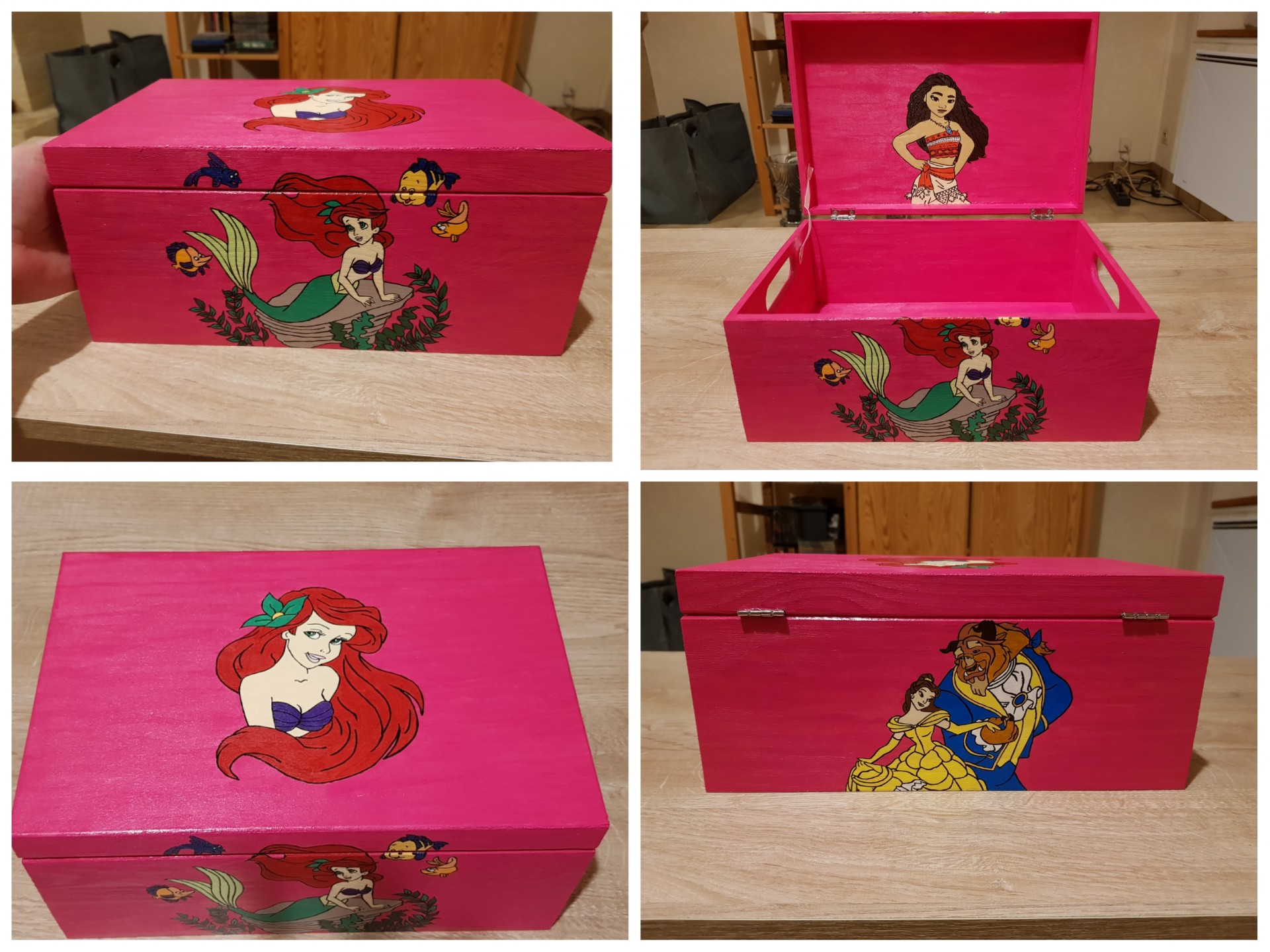 Boîtes princesses disney