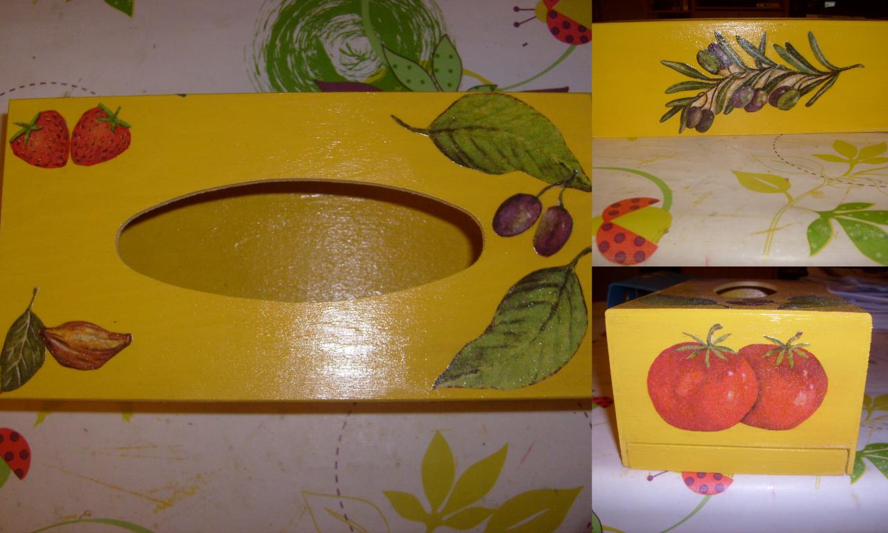 Boîte à Mouchoirs de cuisine