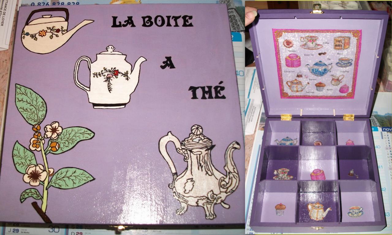 Boîte à thé originale